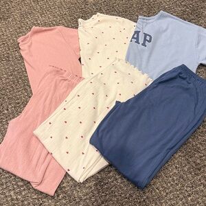 GAP 3 pairs of size 14 pajamas